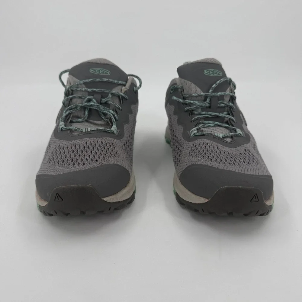 Keen Terradora II Hiking Shoes Womens US 11 Steel Gray Ocean Wave Waterproof